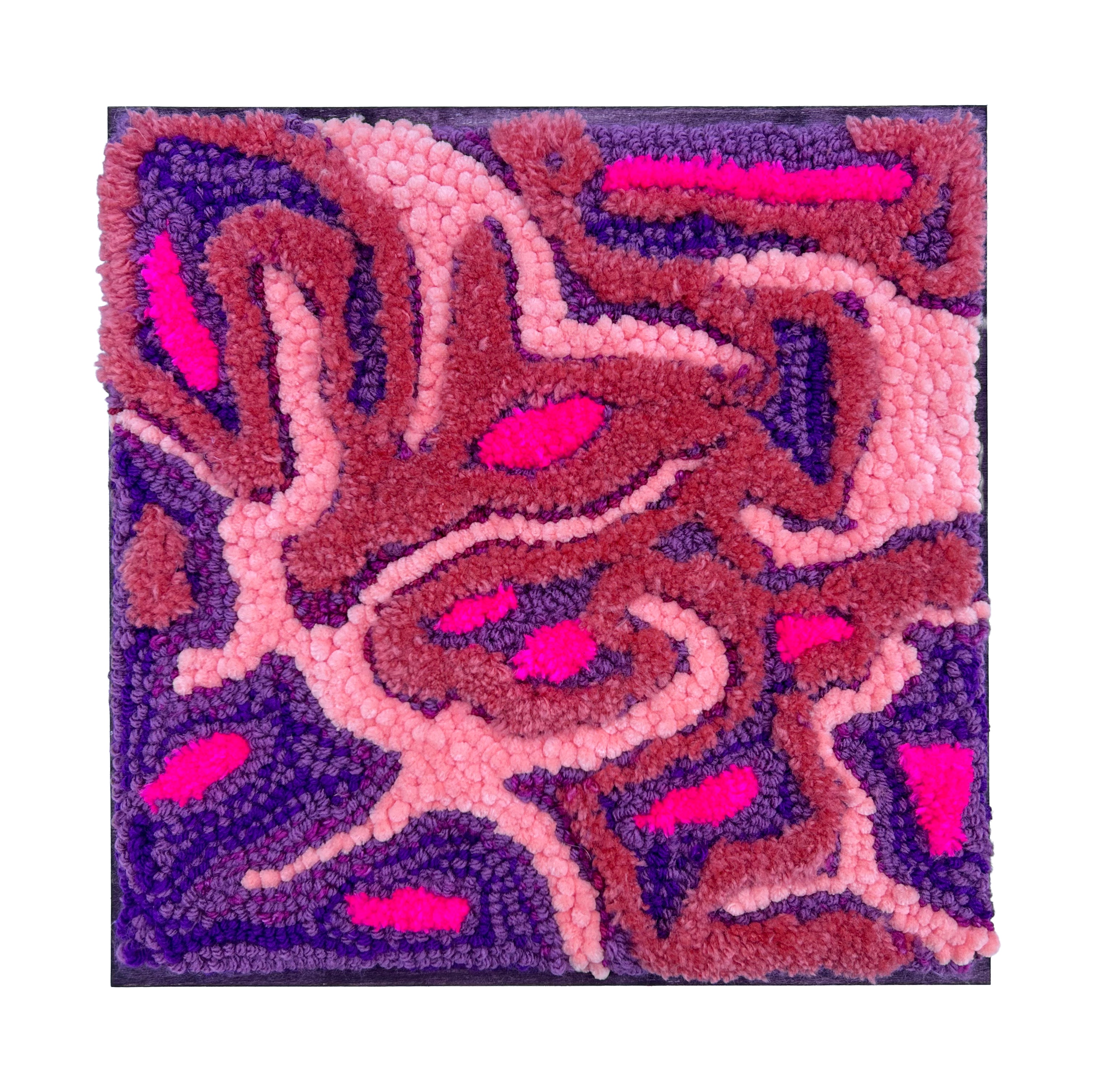 Euphoria - Tufted wall hanging by Karla Luna, 2025
