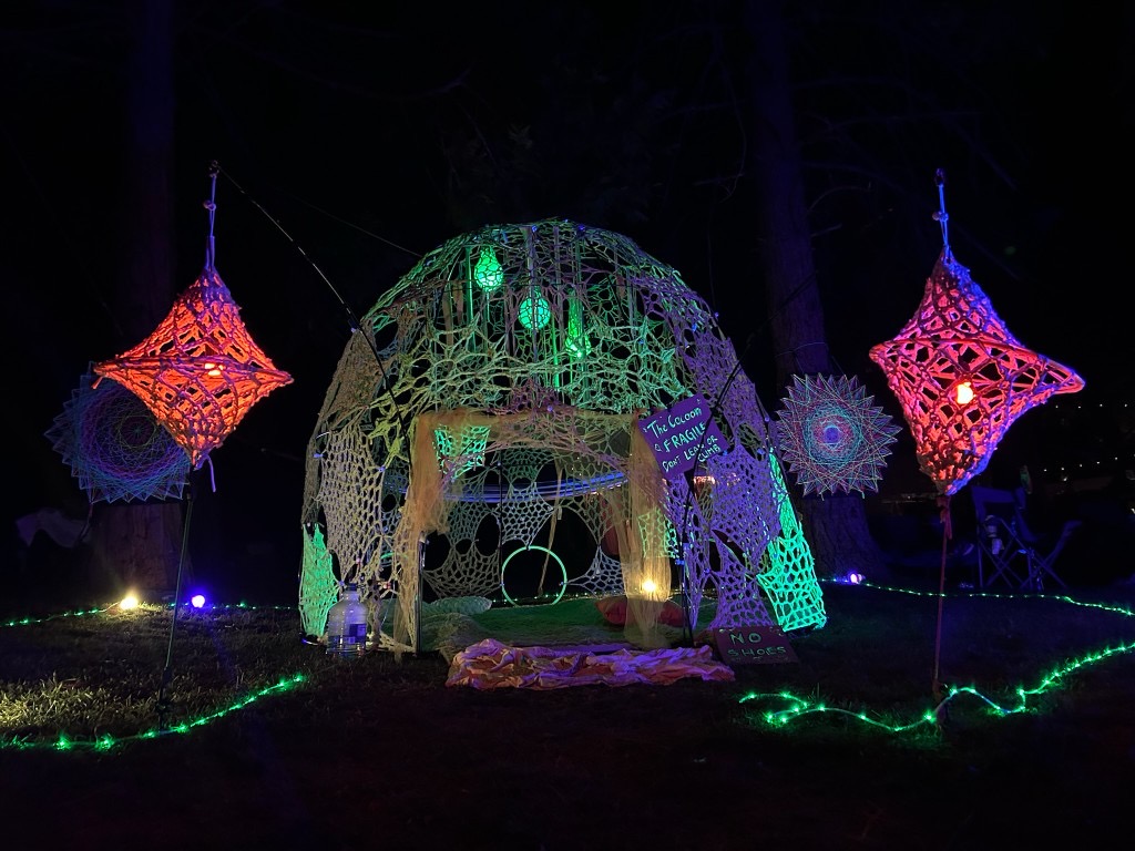 The Cocoon - Immersive Textile Installation by Karla Luna, 2025