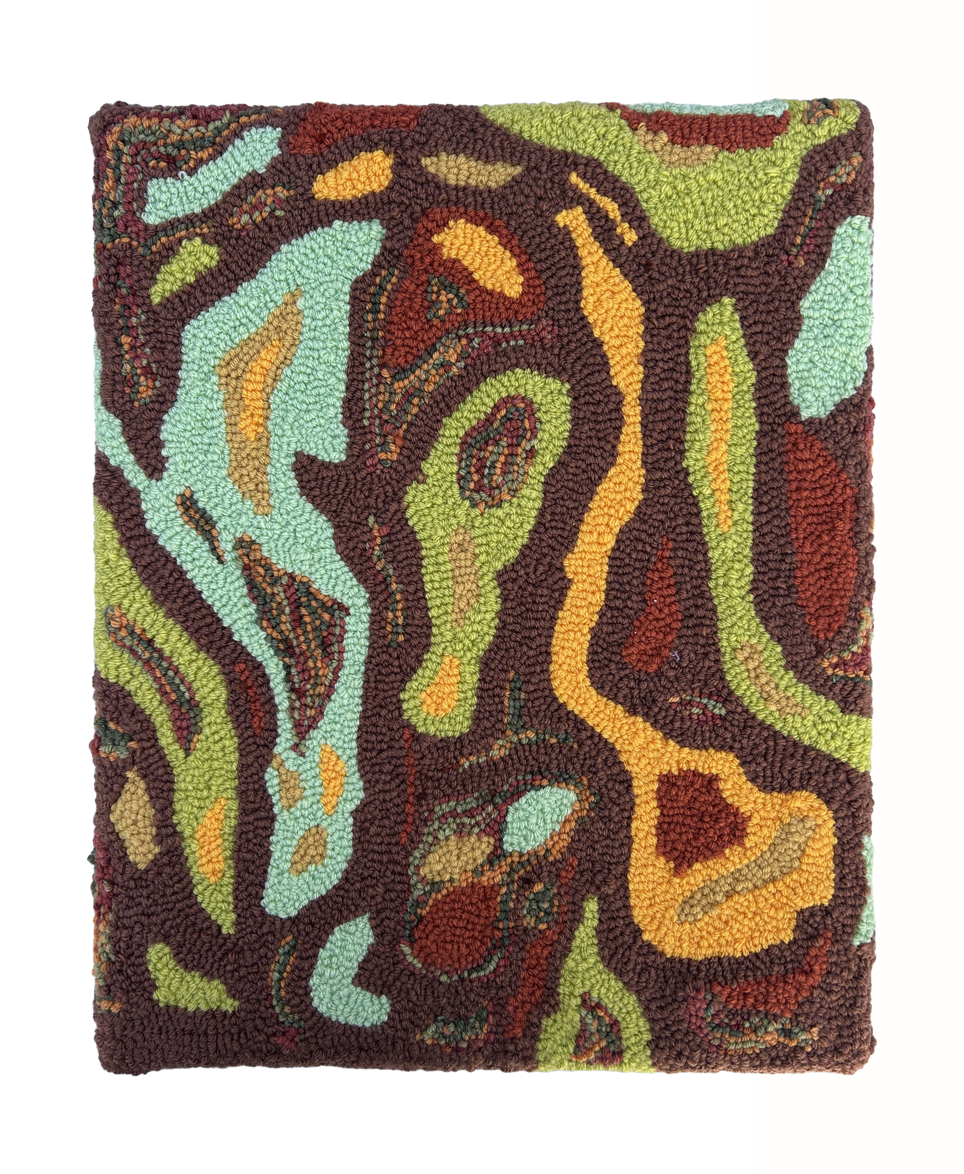 Organic Microbio - Tufted wall hanging by Karla Luna, 2024
